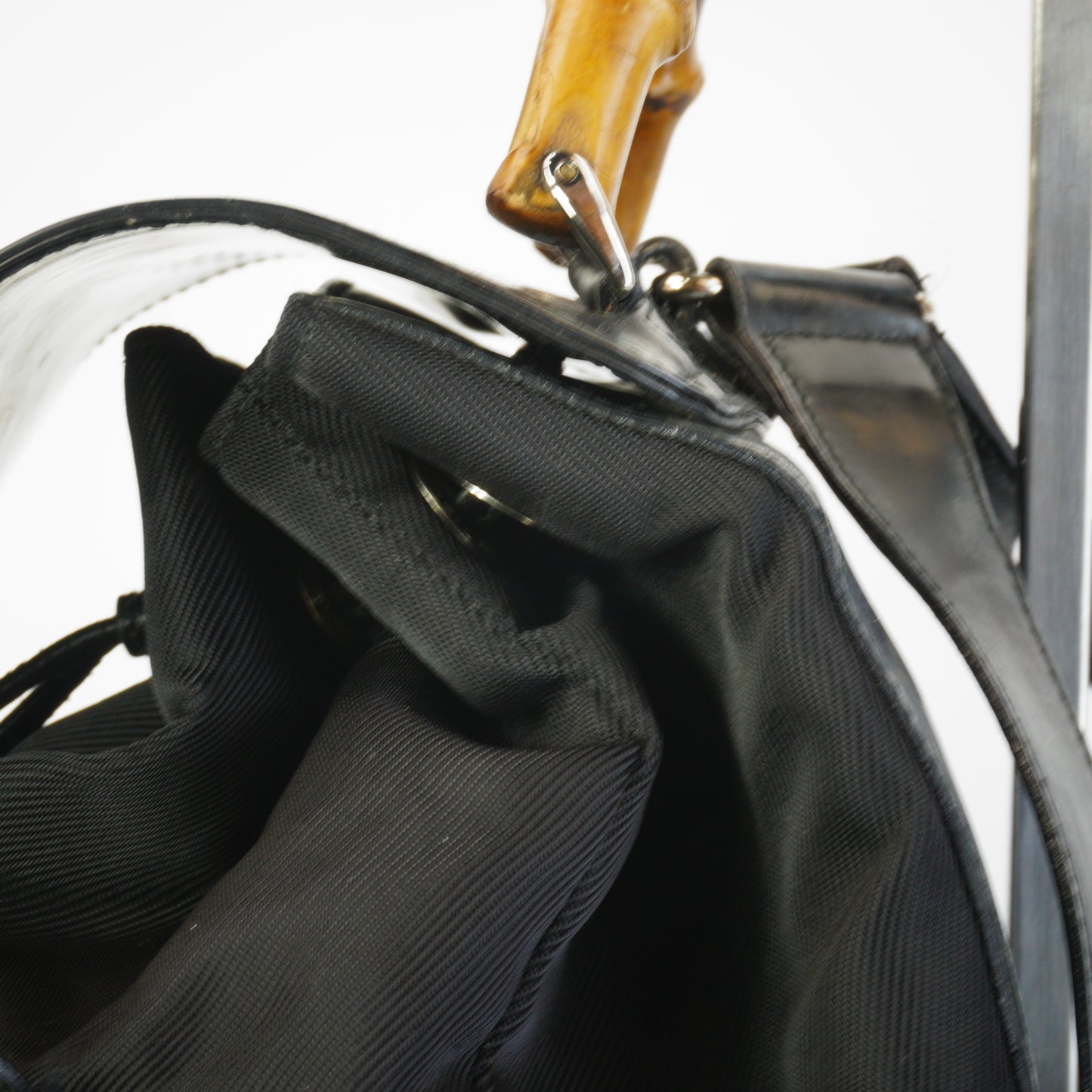 Gucci Bamboo Backpack Black