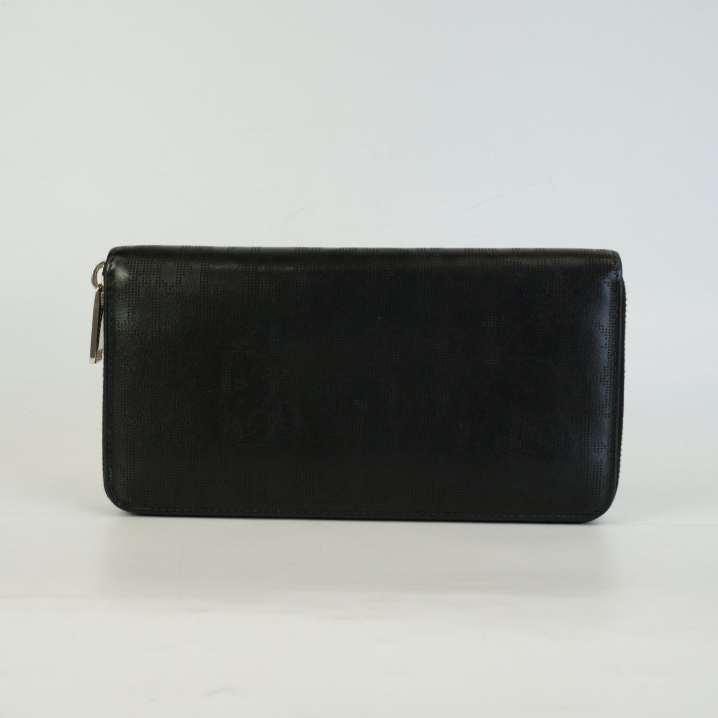 Dior	Oblique Galaxy Zipped Long  Wallet Black