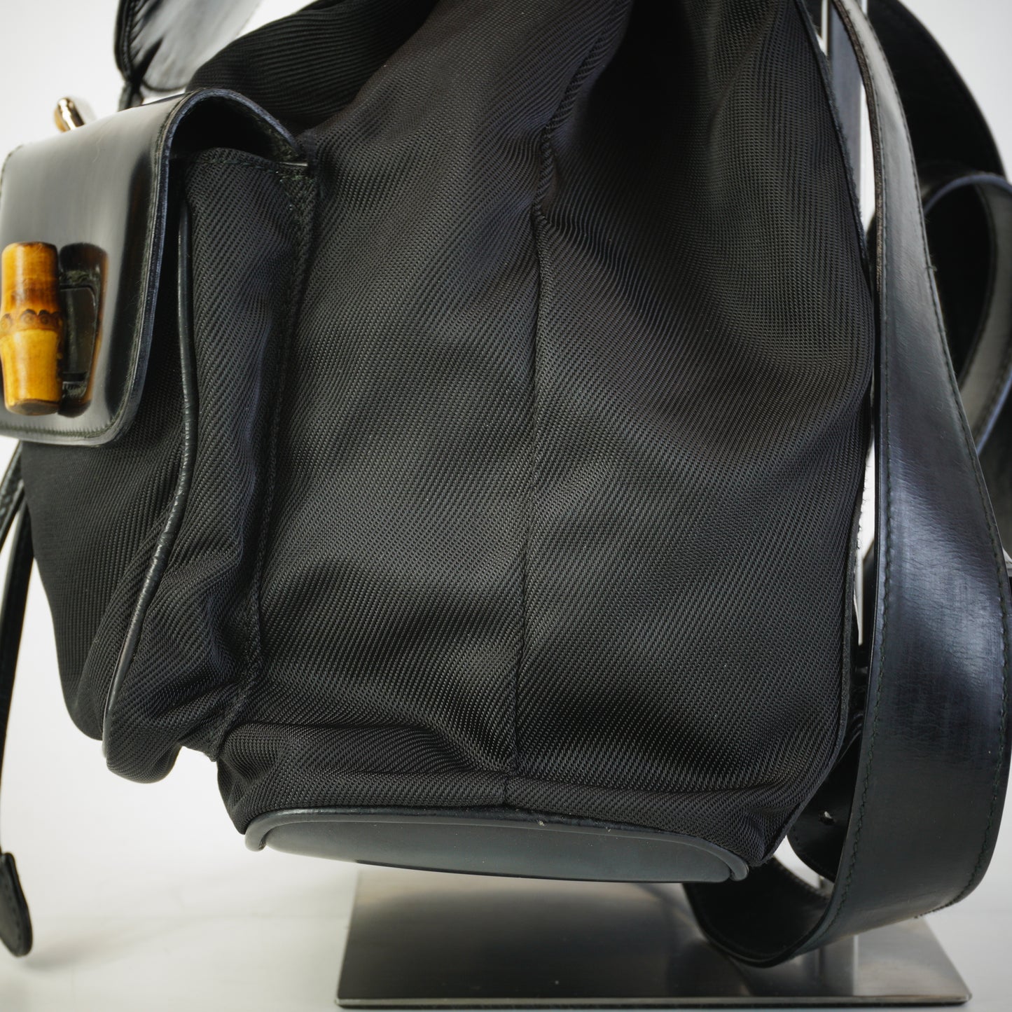 Gucci Bamboo Backpack Black