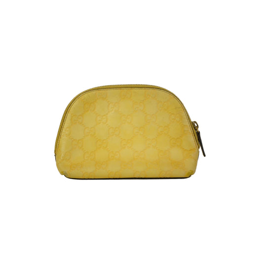 Gucci Yellow Pouch