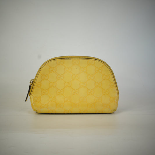Gucci Yellow Pouch