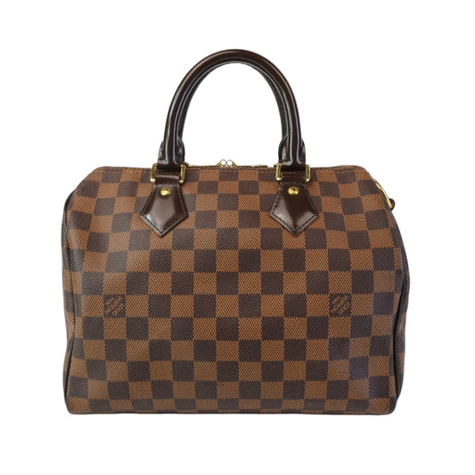 Louis Vuitton Speedy Bandouliere Damier Ebene 25