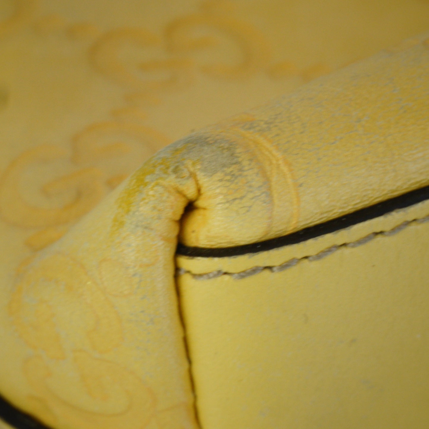 Gucci Yellow Pouch