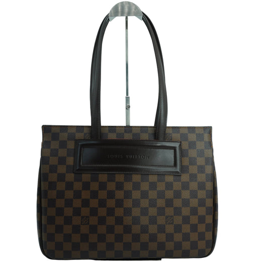Louis Vuitton Parioli Shoulder Bag Damier Ebene Large GHW