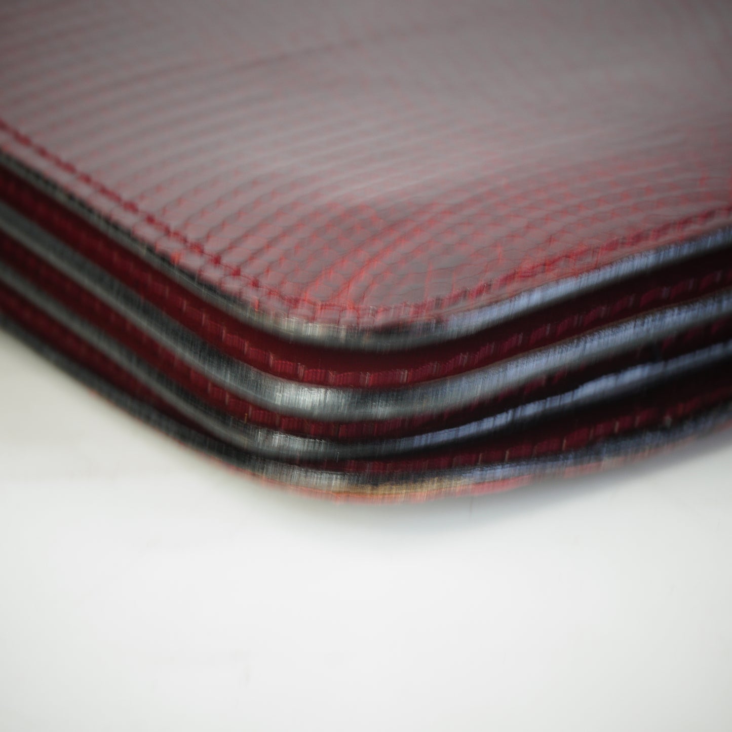 Gucci Burgundy Lizard Bag
