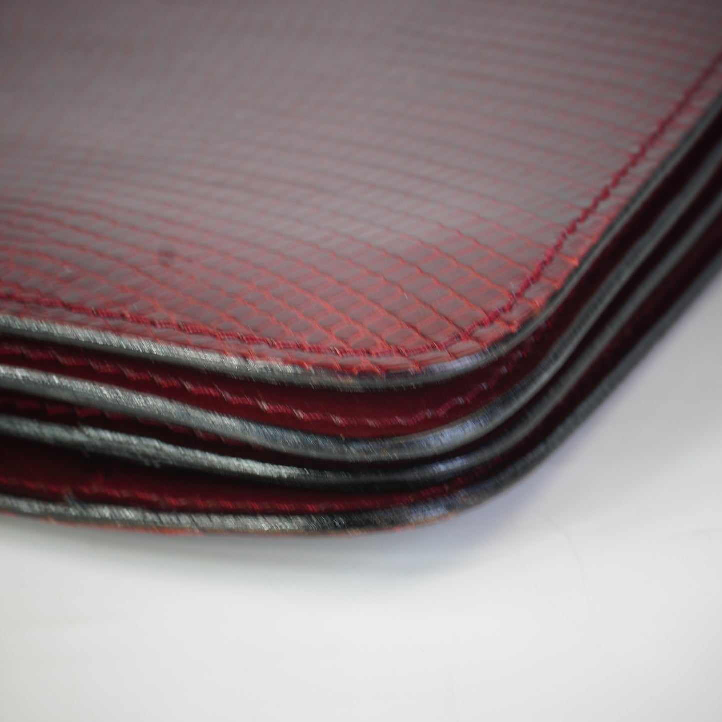 Gucci Burgundy Lizard Bag