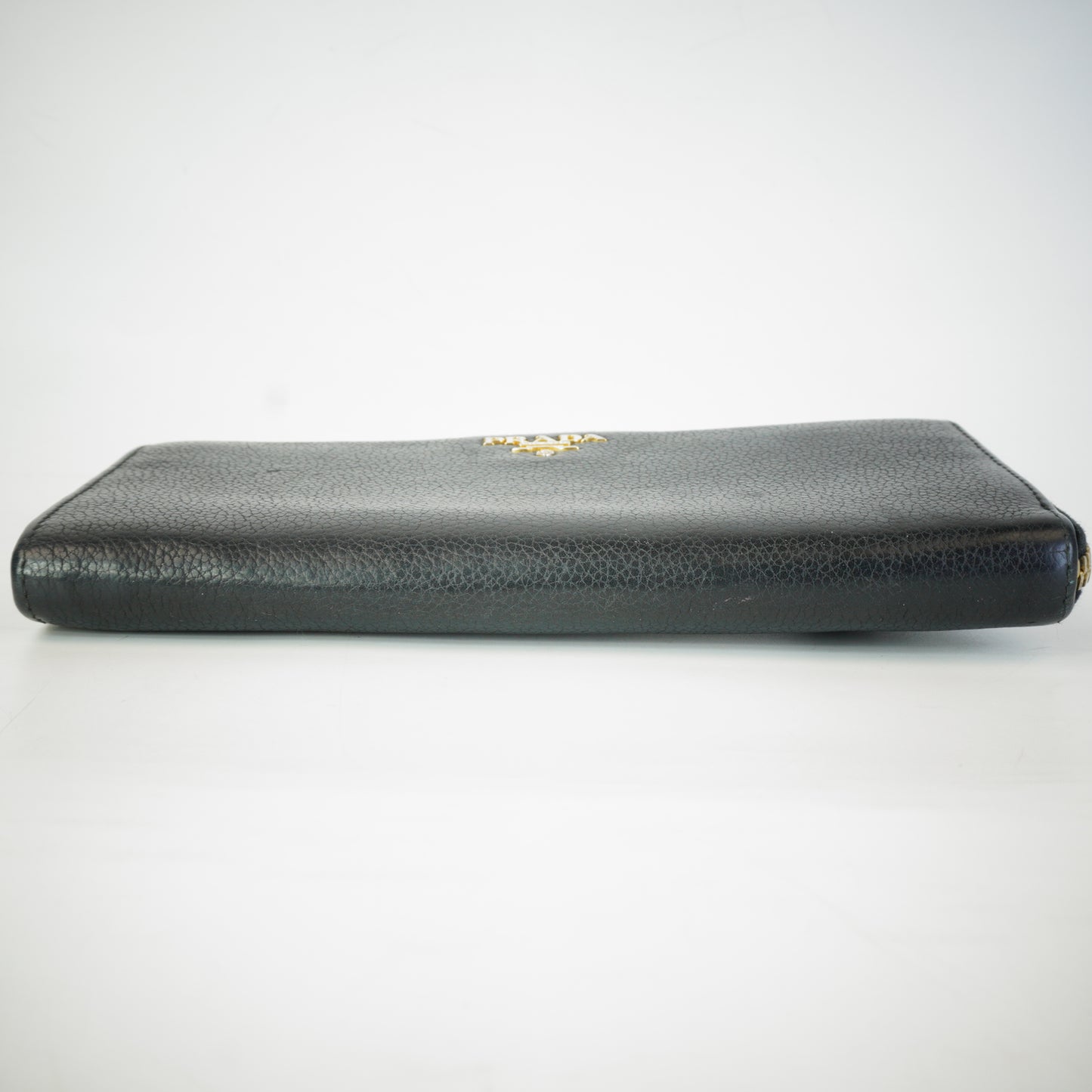 Prada Vitello Daino Leather Zip Arround Wallet