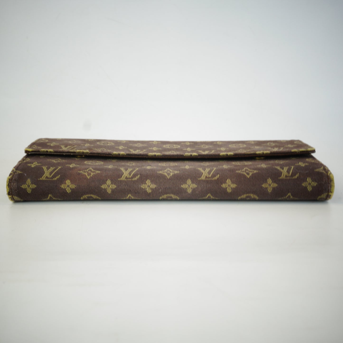 Louis Vuitton	Mini Lin Portefeuille Sarah Long Wallet