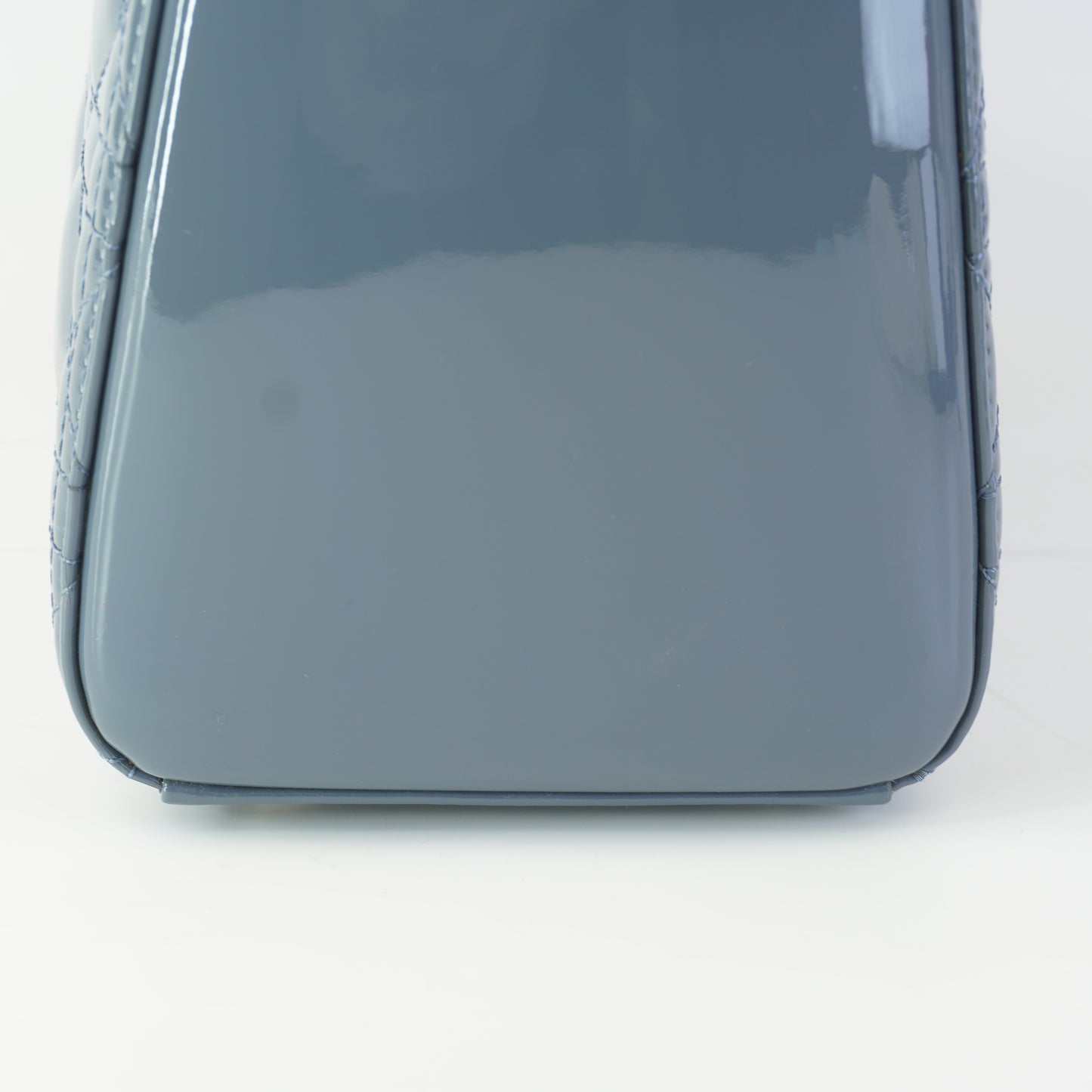 Dior	Lady Dior Gray Patent