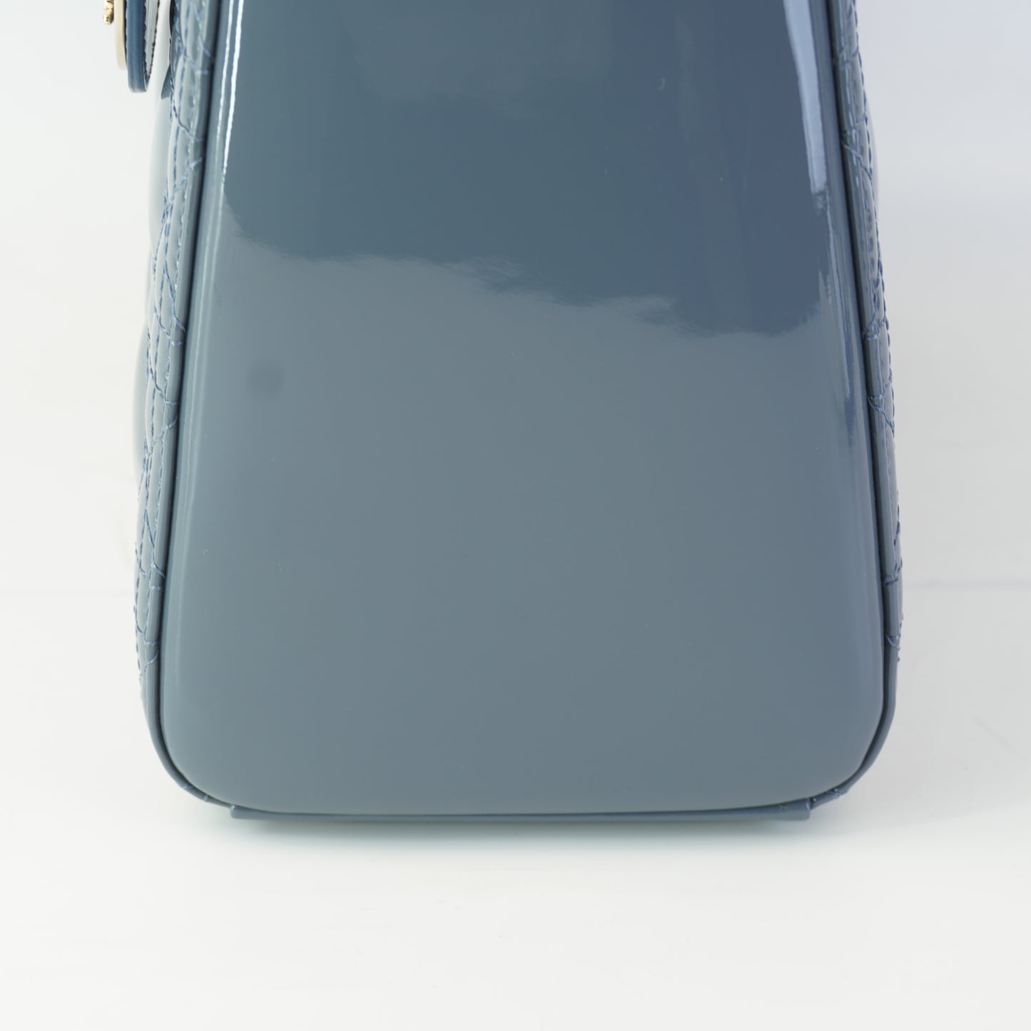 Dior	Lady Dior Gray Patent