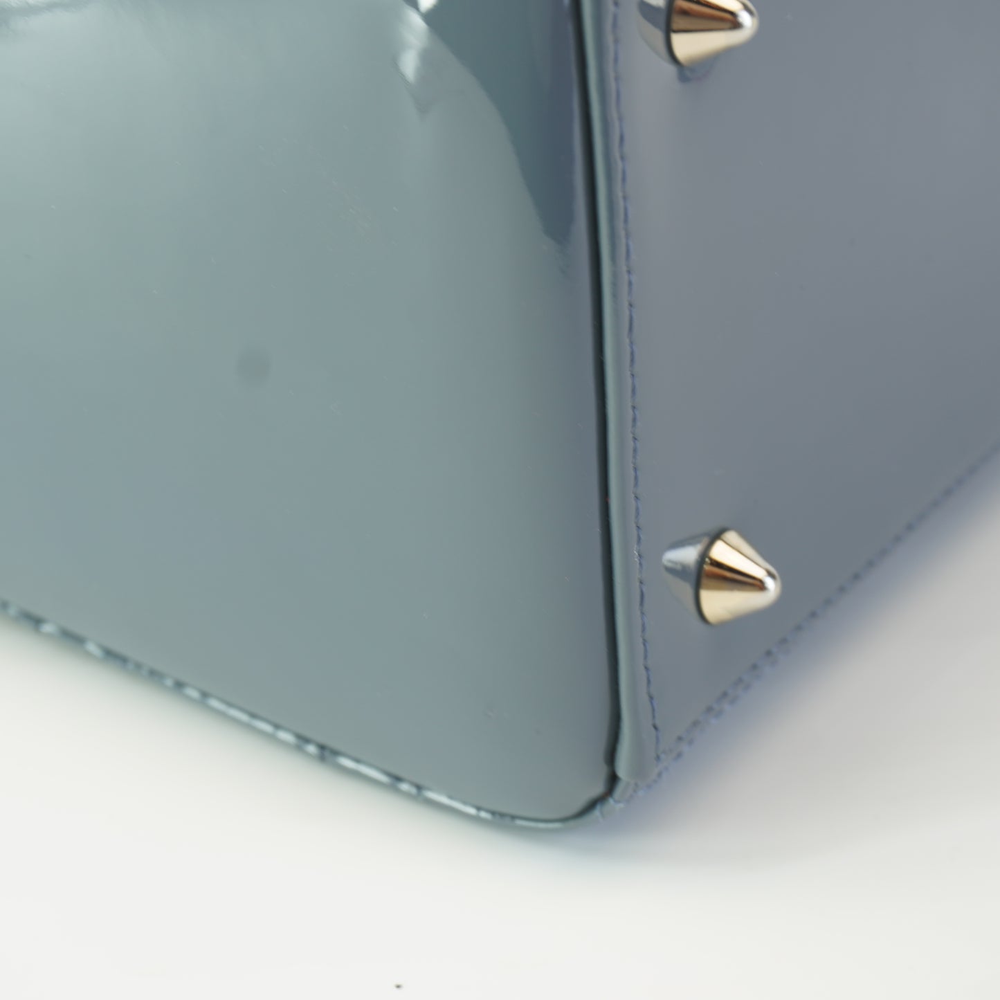Dior	Lady Dior Gray Patent