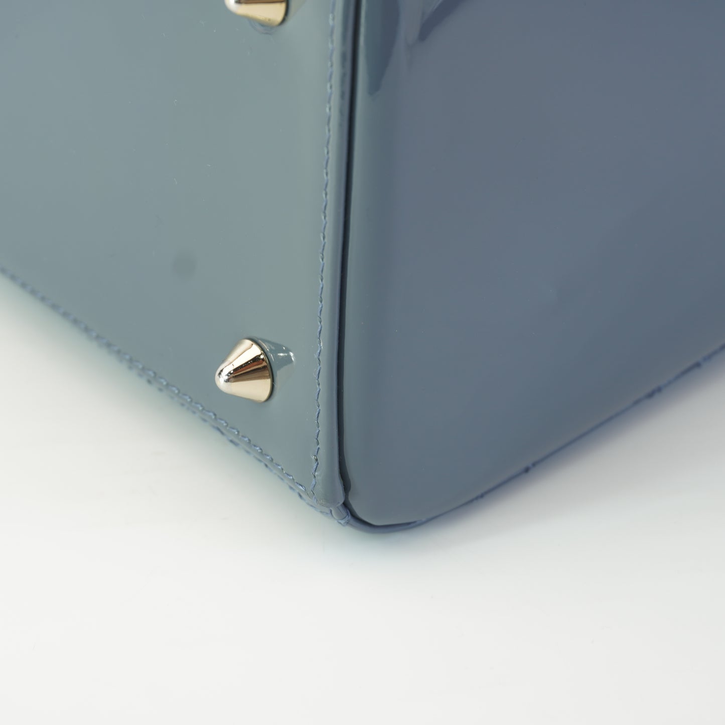 Dior	Lady Dior Gray Patent