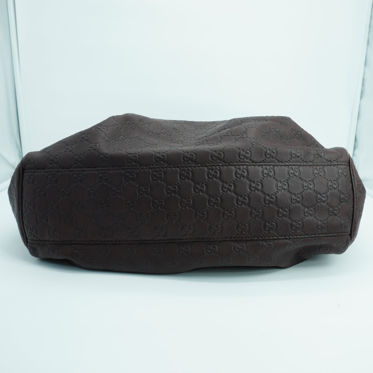 Gucci Guccissima Leather Sukey Atote Brown Large GHW