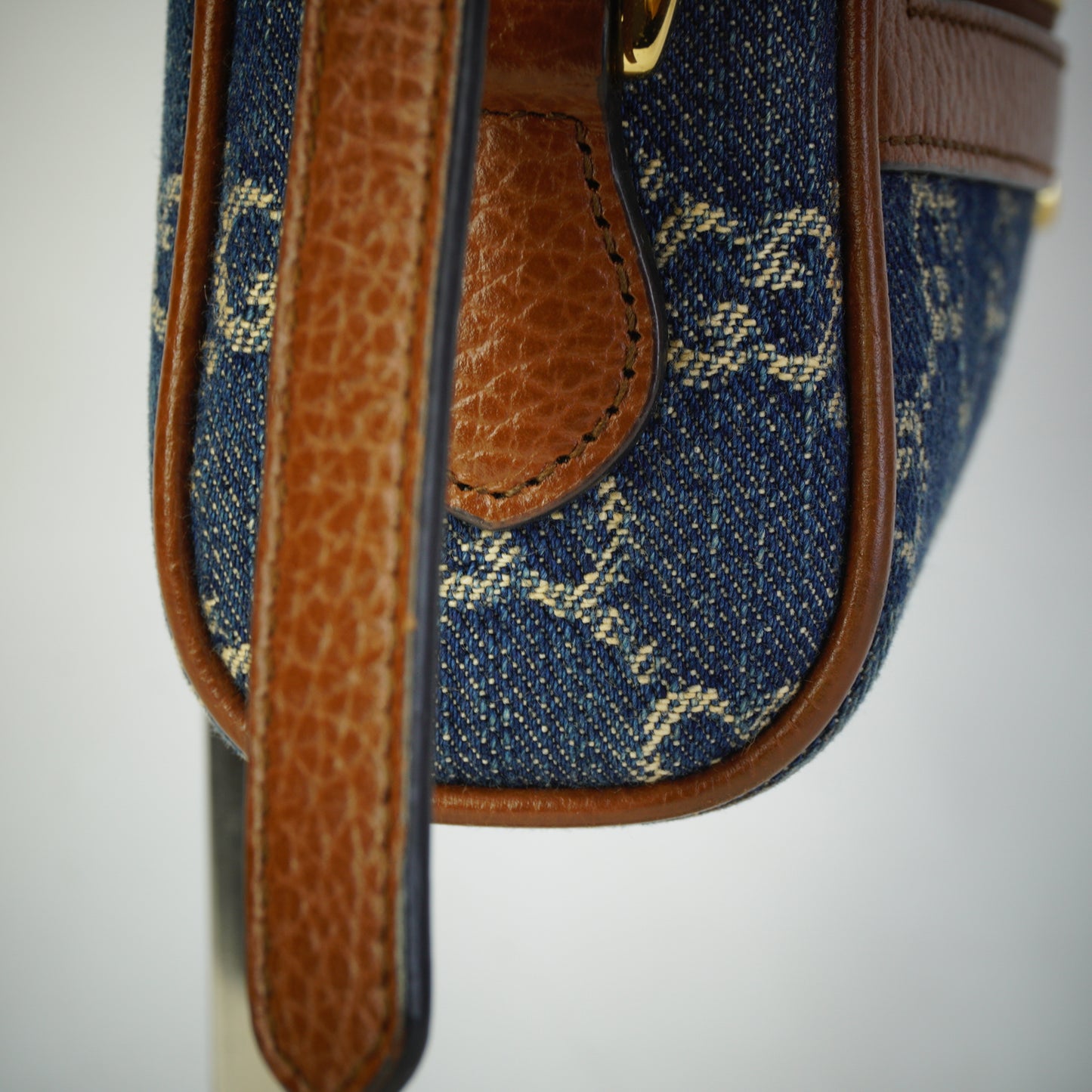 Gucci Ophidia GG Denim Mini Bag