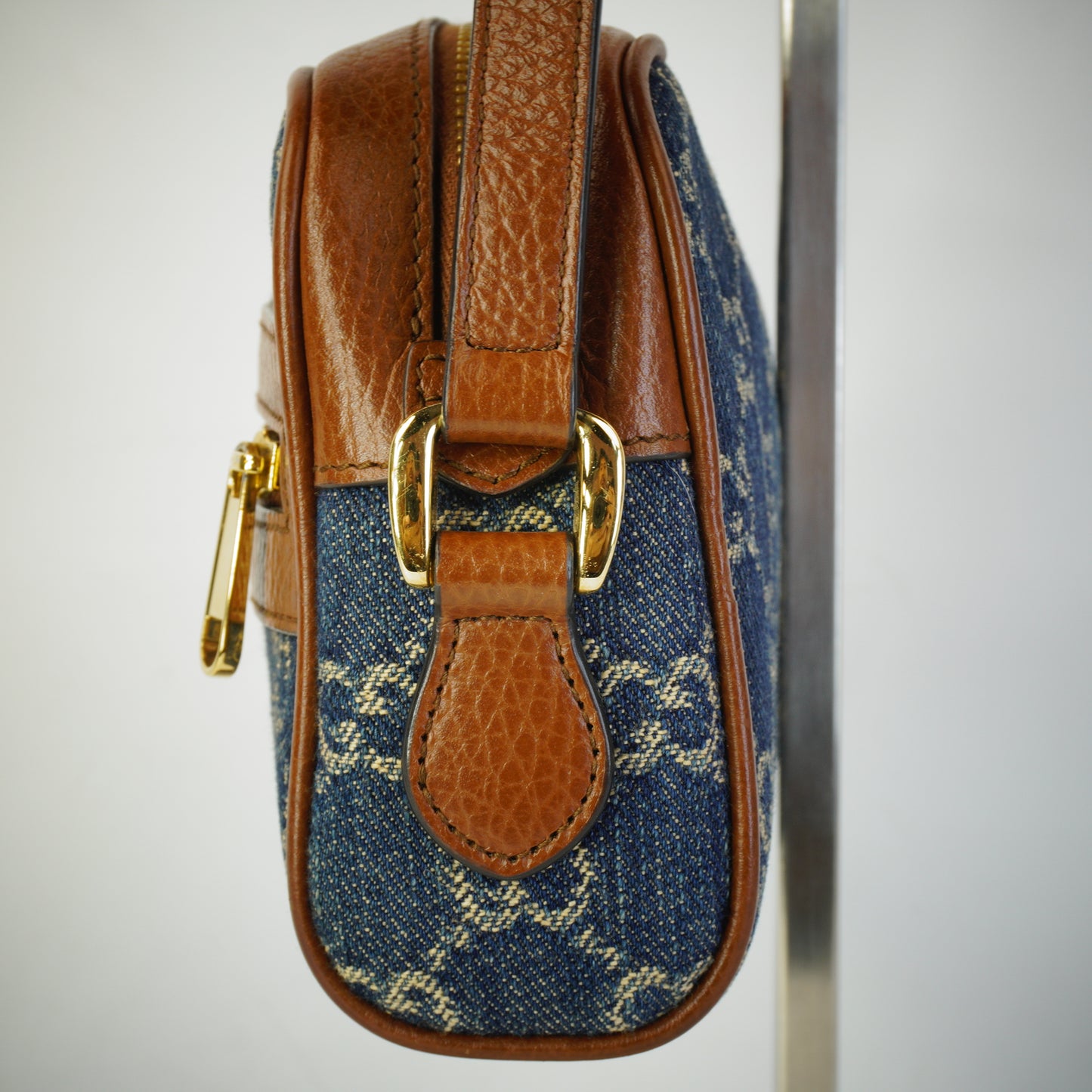 Gucci Ophidia GG Denim Mini Bag