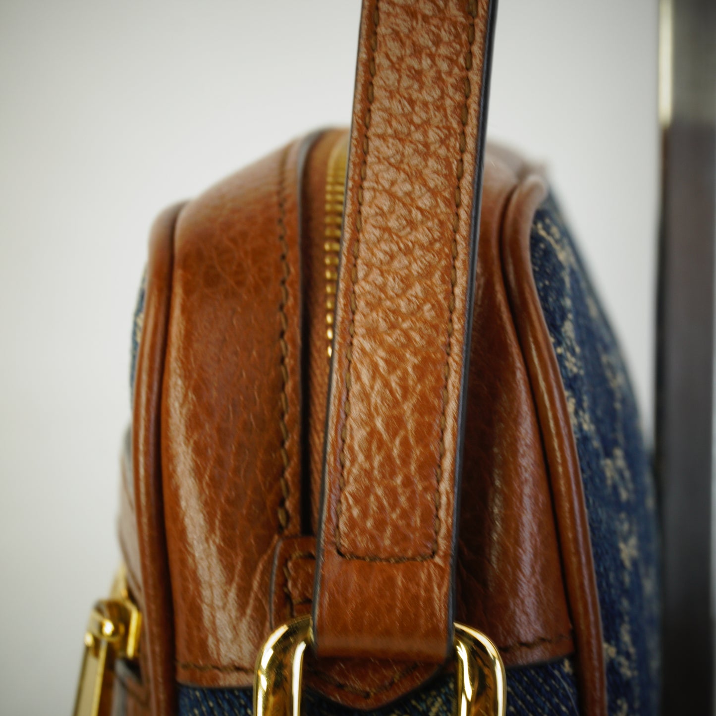 Gucci Ophidia GG Denim Mini Bag