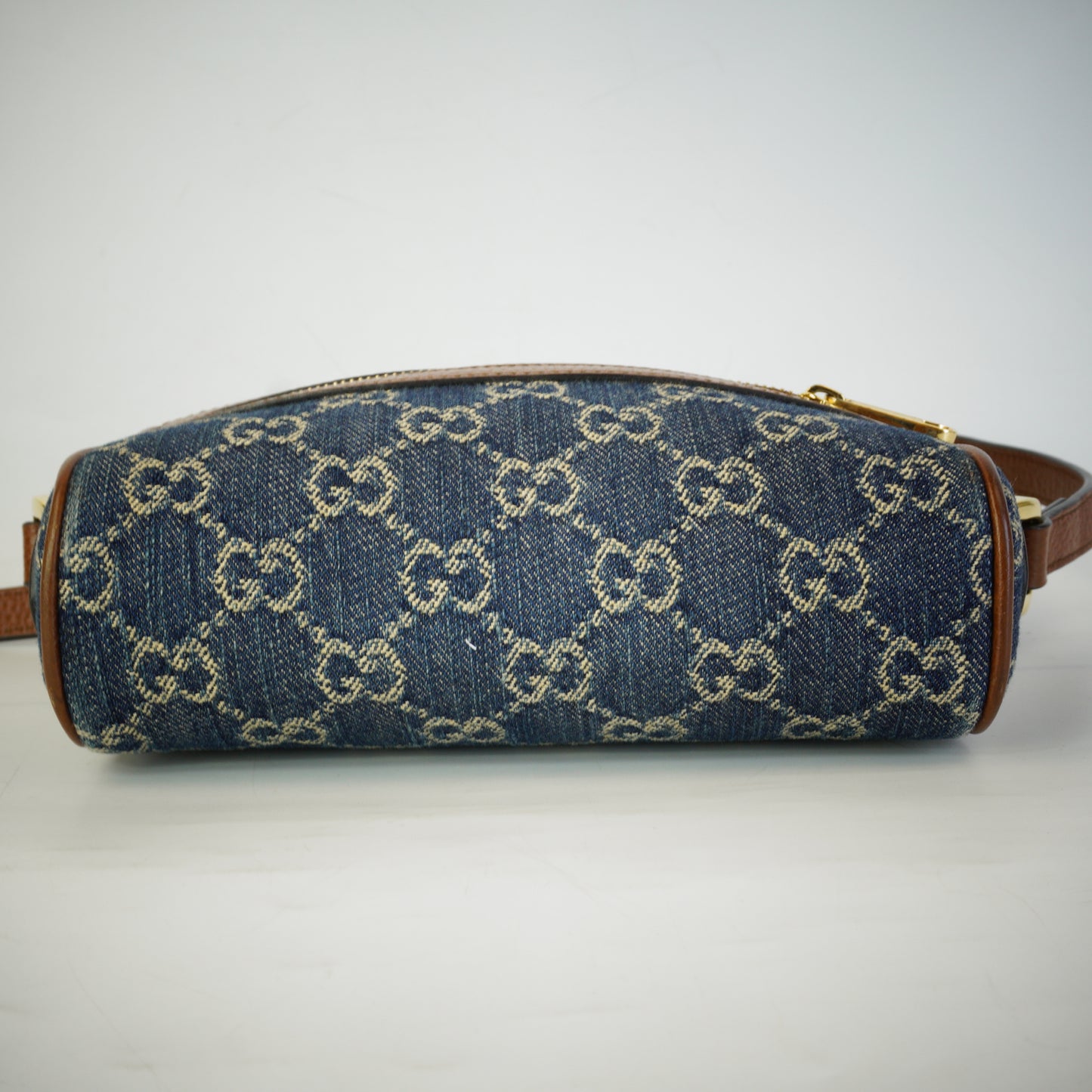 Gucci Ophidia GG Denim Mini Bag