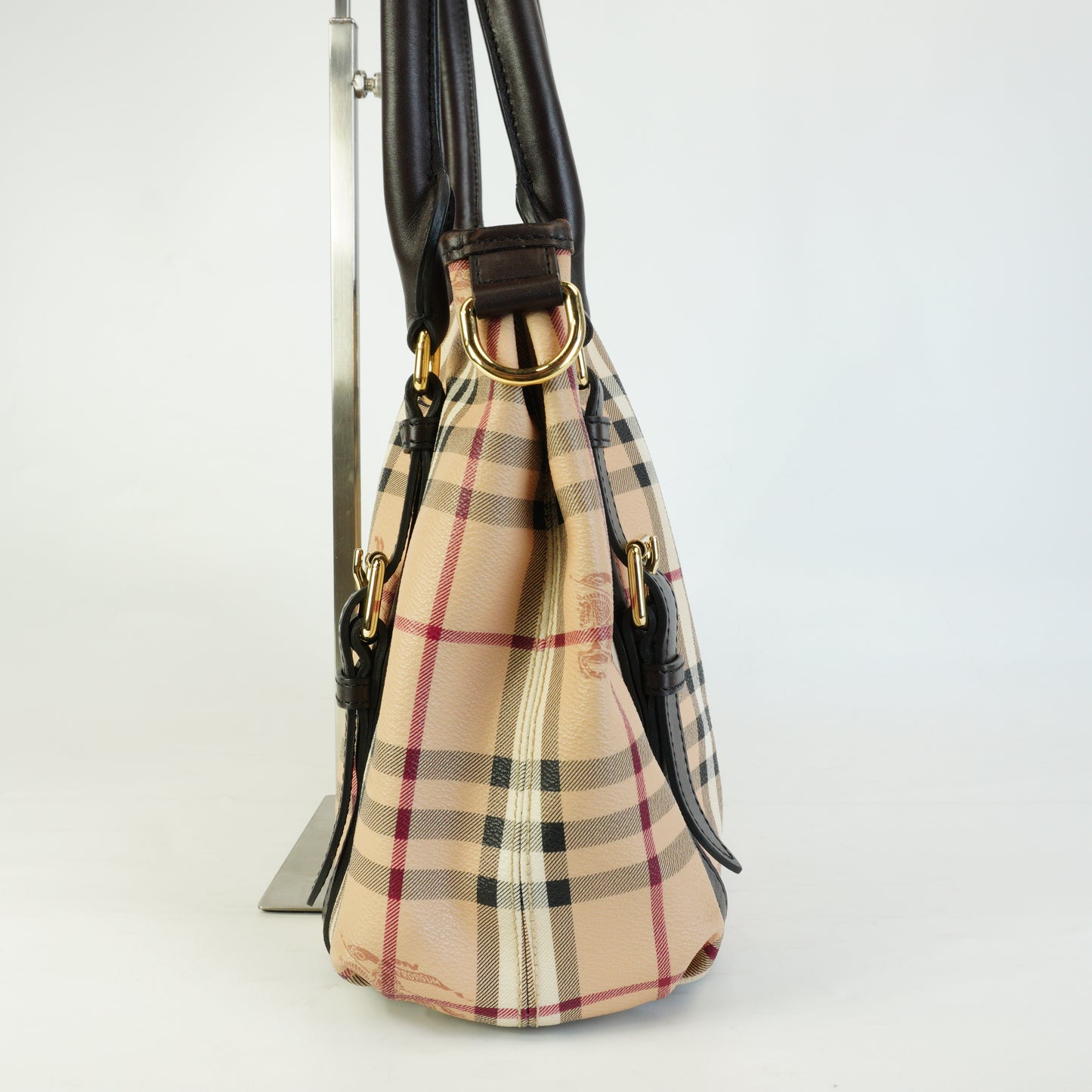 Burberry	Haymarket Check Northfield GHW Medium