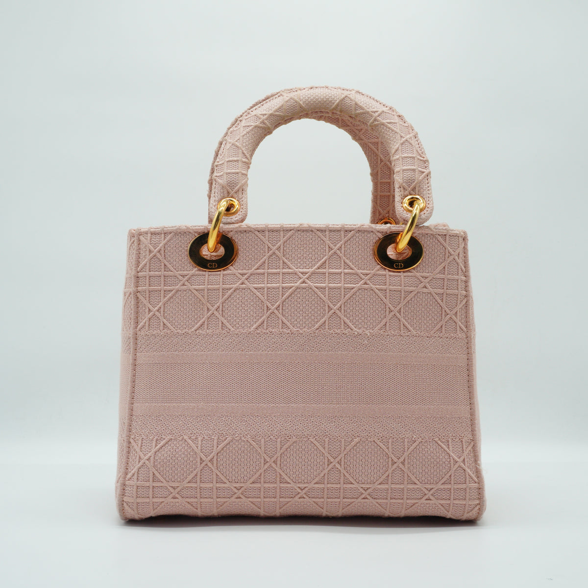 Dior	Lady D Lite Cannage Flap Bag GHW Small