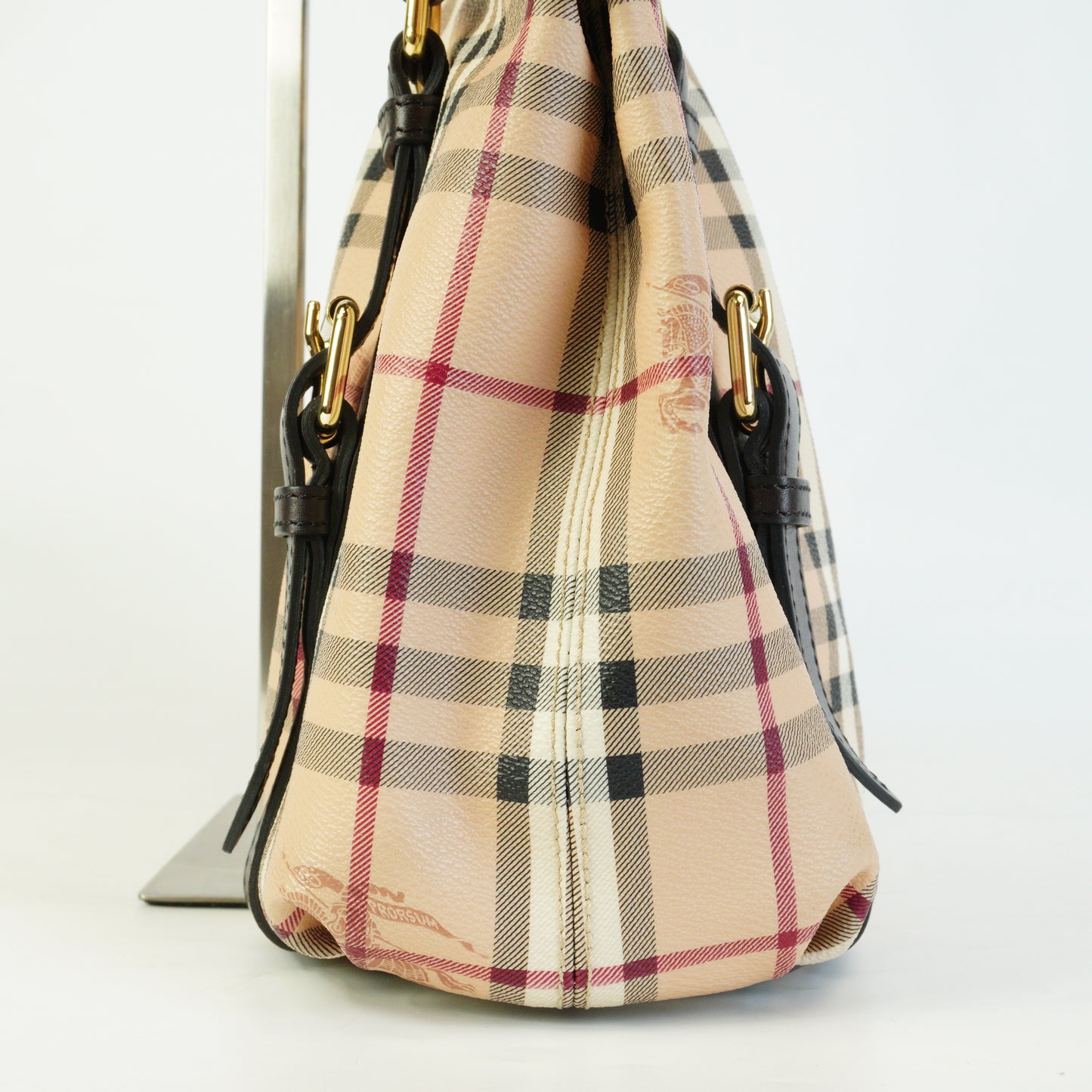 Burberry	Haymarket Check Northfield GHW Medium
