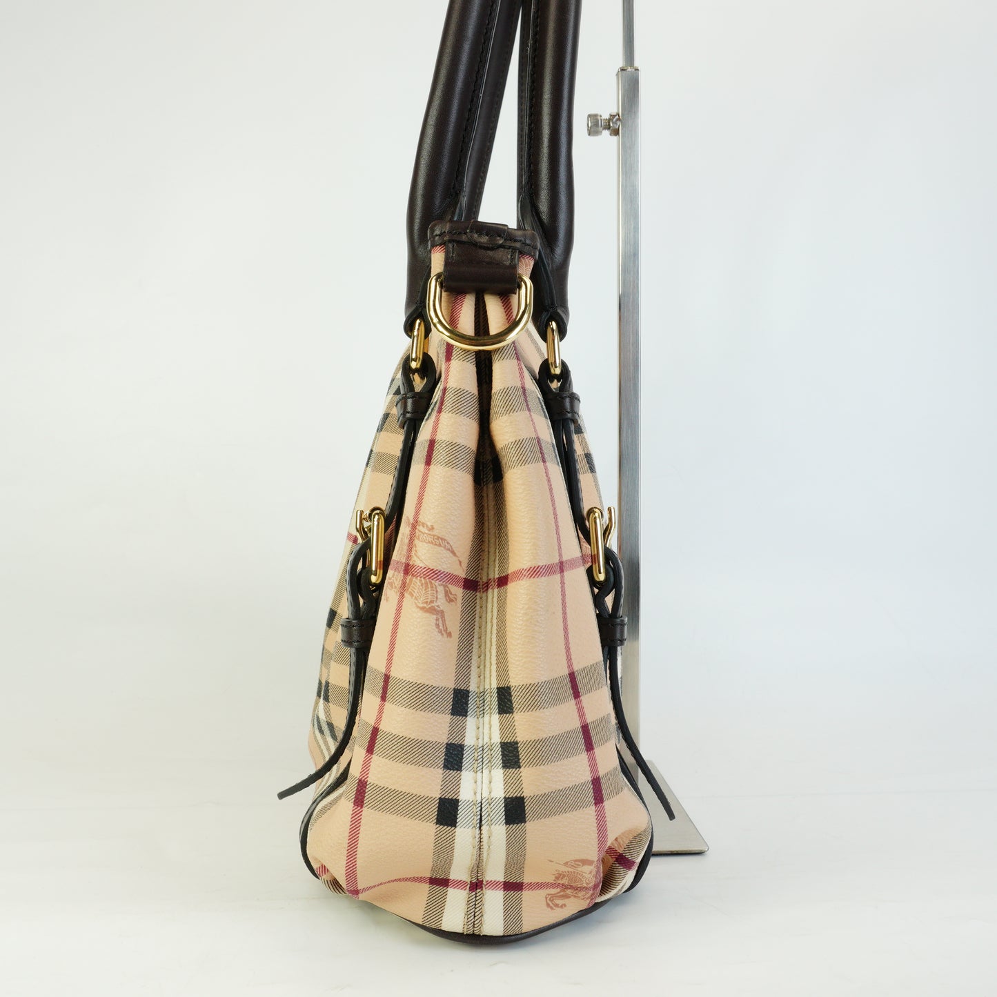 Burberry	Haymarket Check Northfield GHW Medium