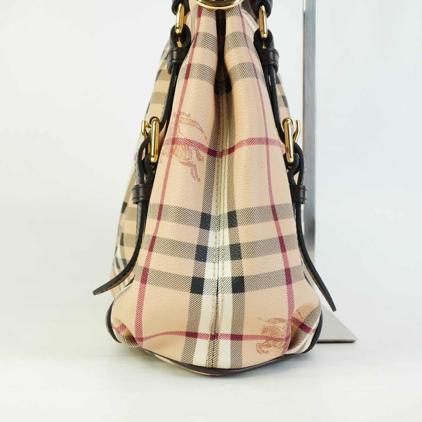 Burberry	Haymarket Check Northfield GHW Medium