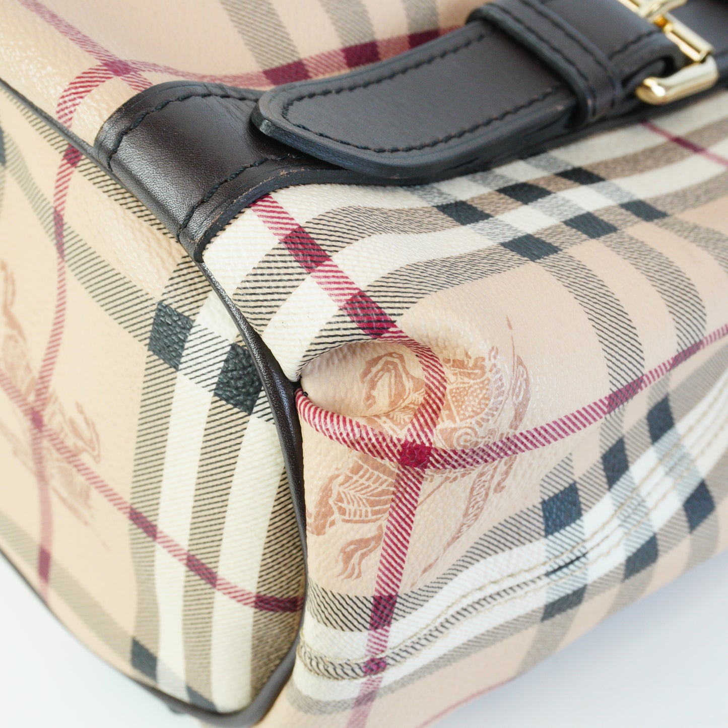 Burberry	Haymarket Check Northfield GHW Medium