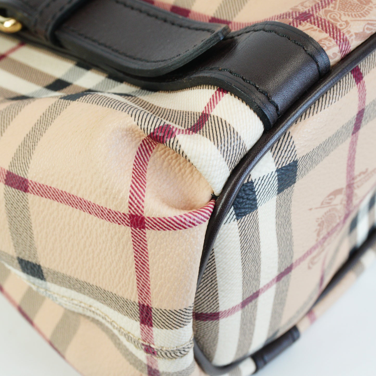 Burberry	Haymarket Check Northfield GHW Medium