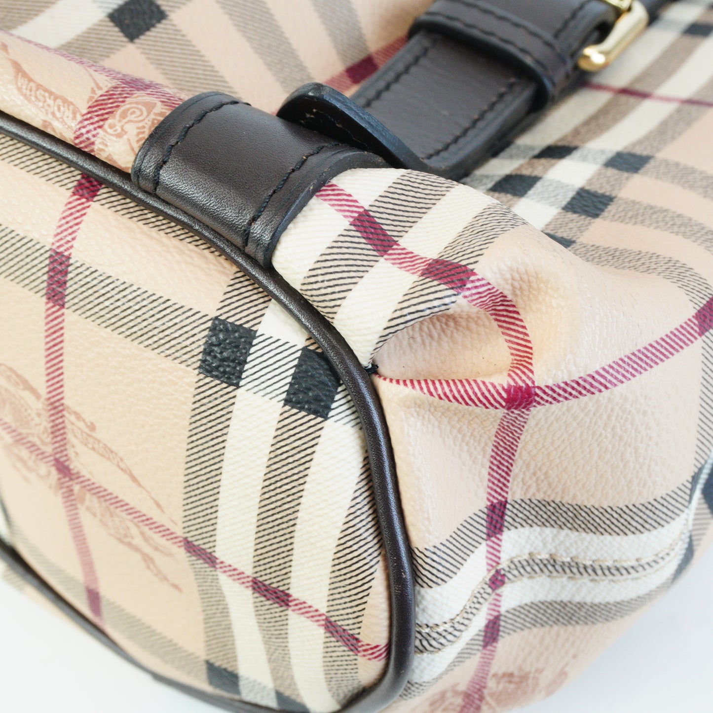 Burberry	Haymarket Check Northfield GHW Medium