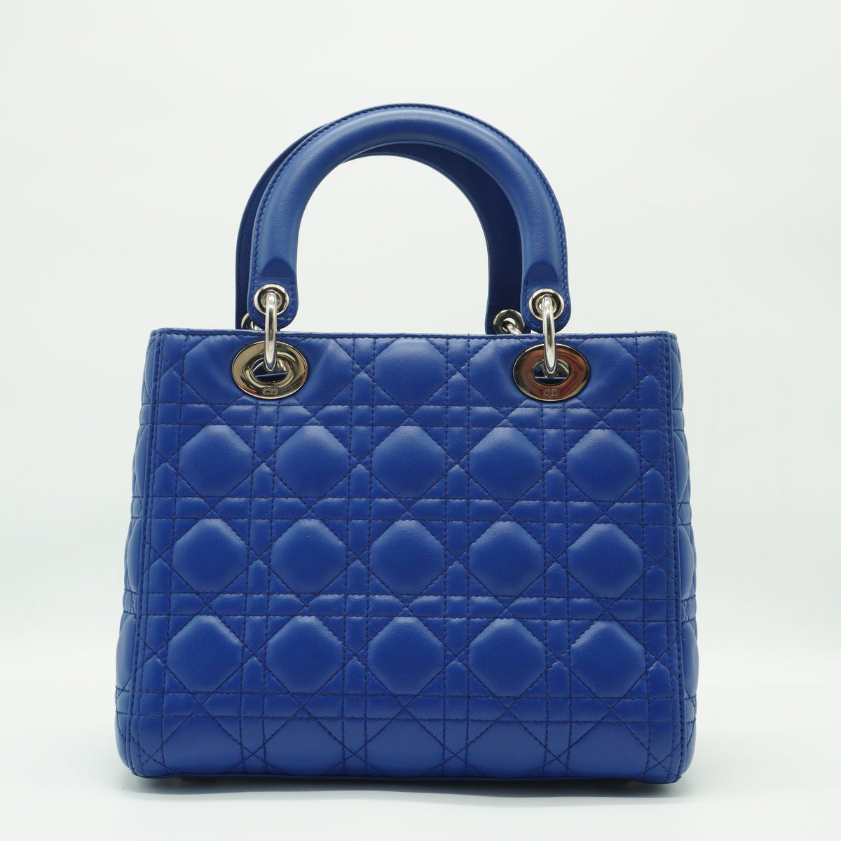 Dior	Lady Dior Blue SHW Small
