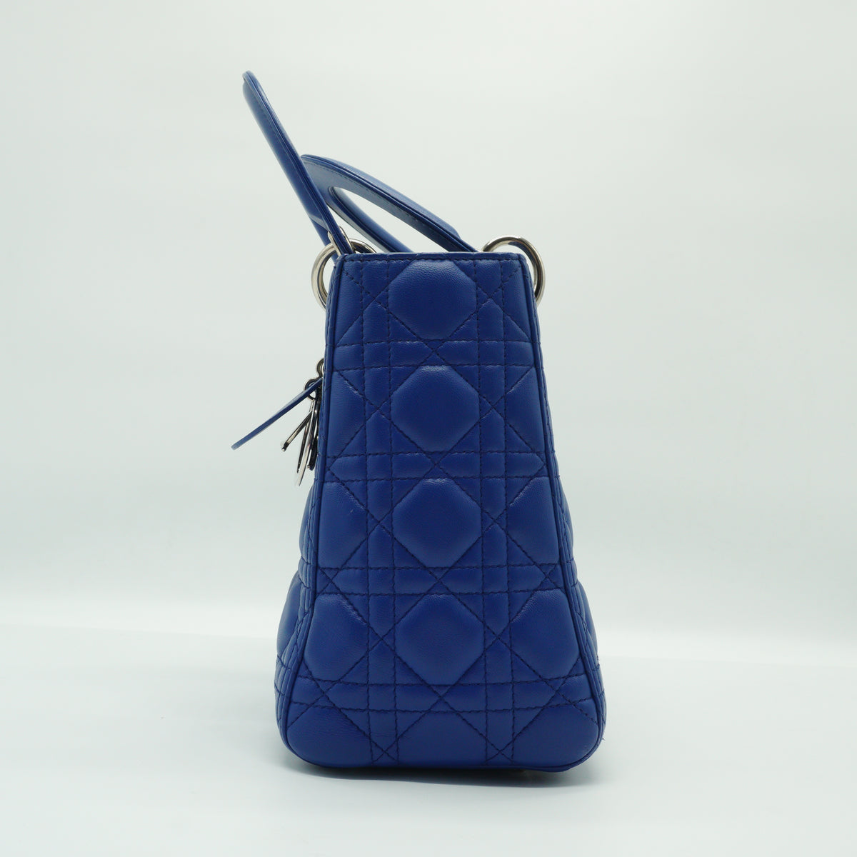 Dior	Lady Dior Blue SHW Small