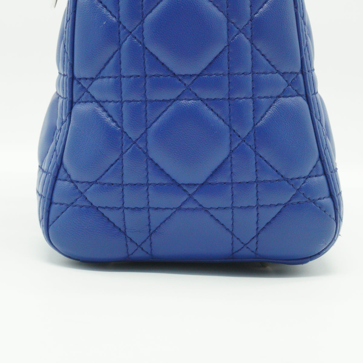 Dior	Lady Dior Blue SHW Small