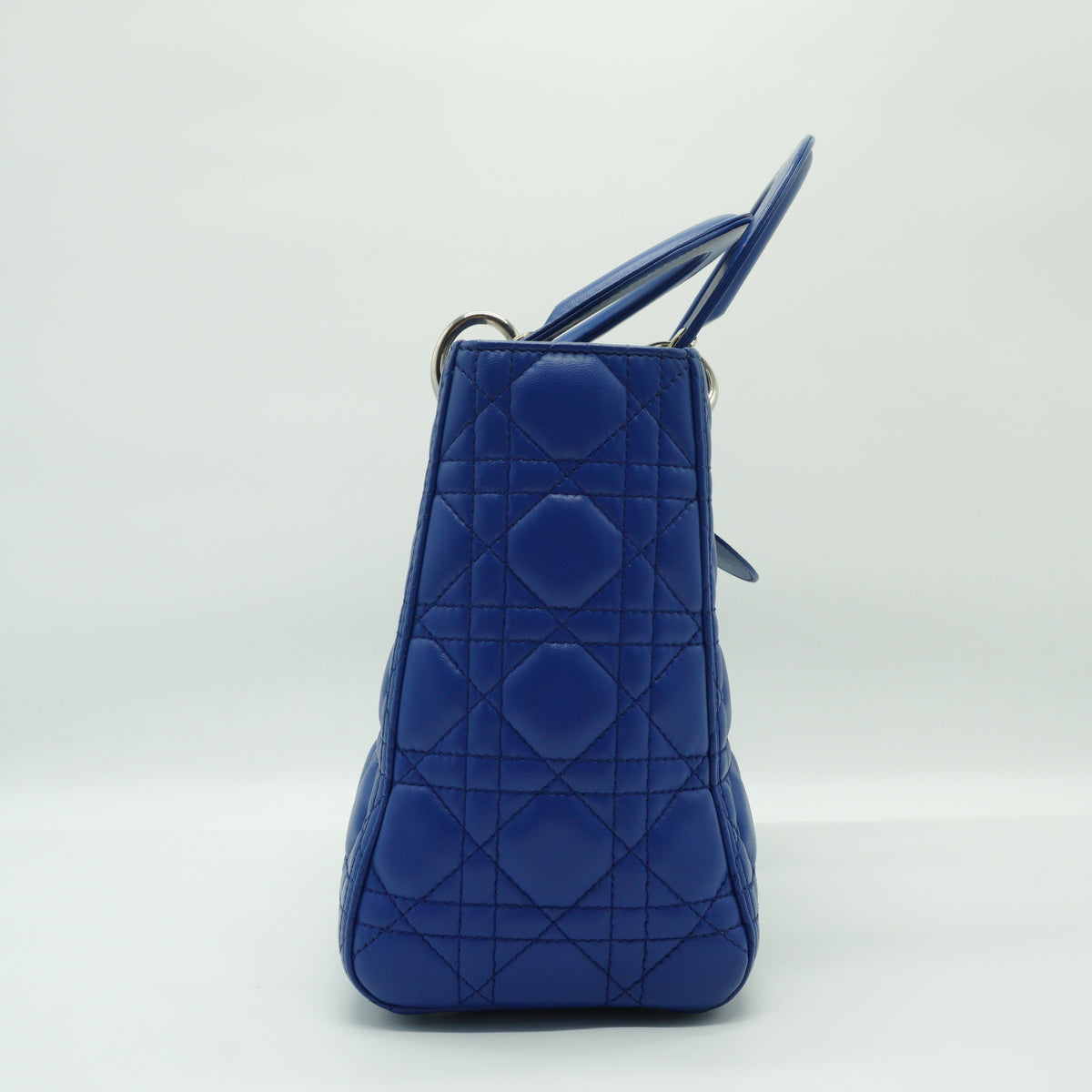 Dior	Lady Dior Blue SHW Small