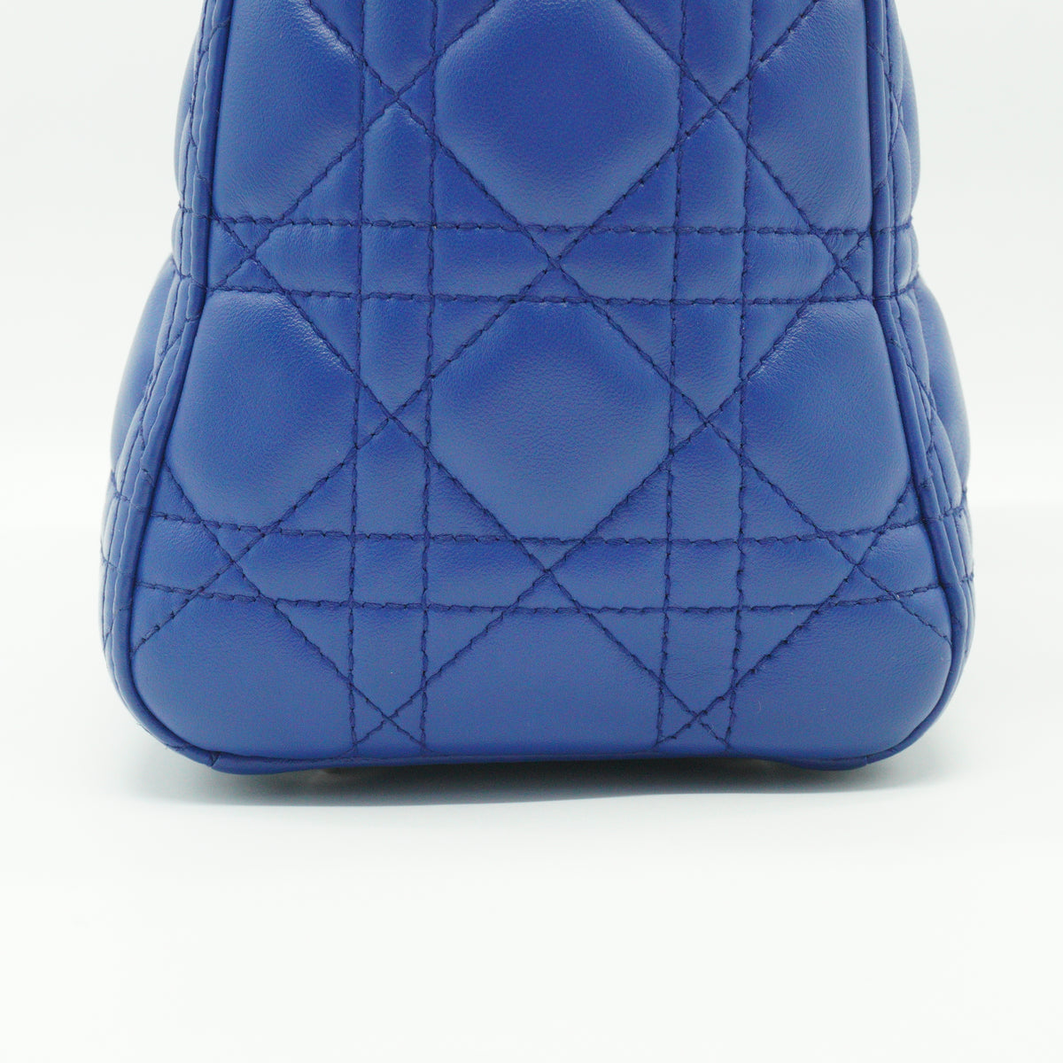 Dior	Lady Dior Blue SHW Small