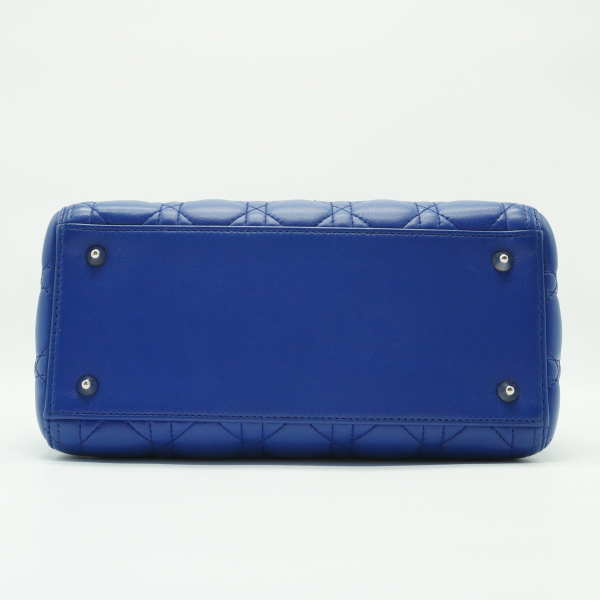 Dior	Lady Dior Blue SHW Small