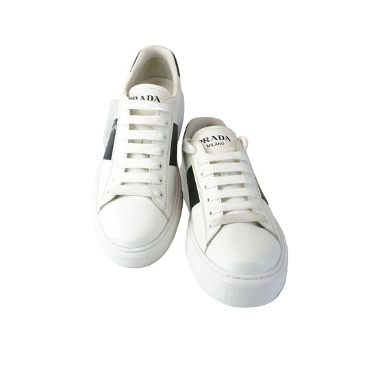 Prada Sneakers Black Accents size.8