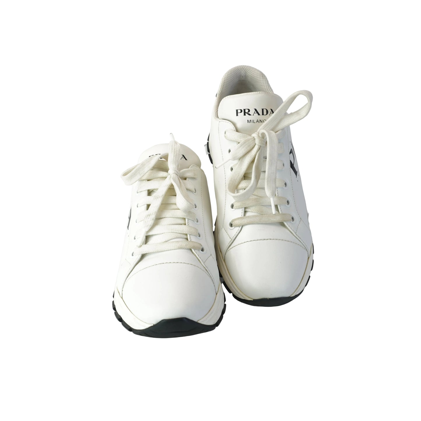 Prada Leather  Sneakers prax