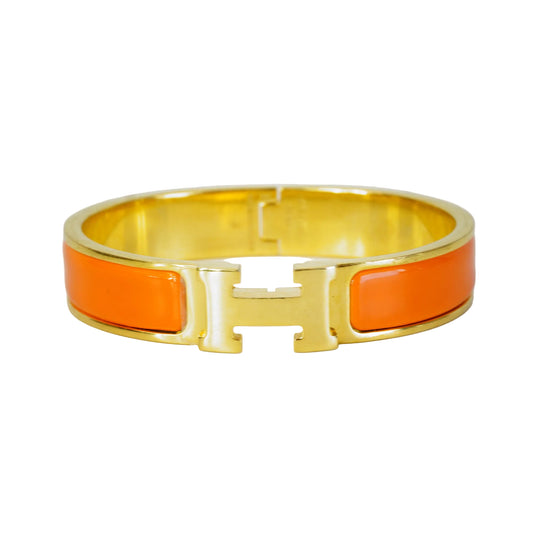 Hermes	Bracelet Orange