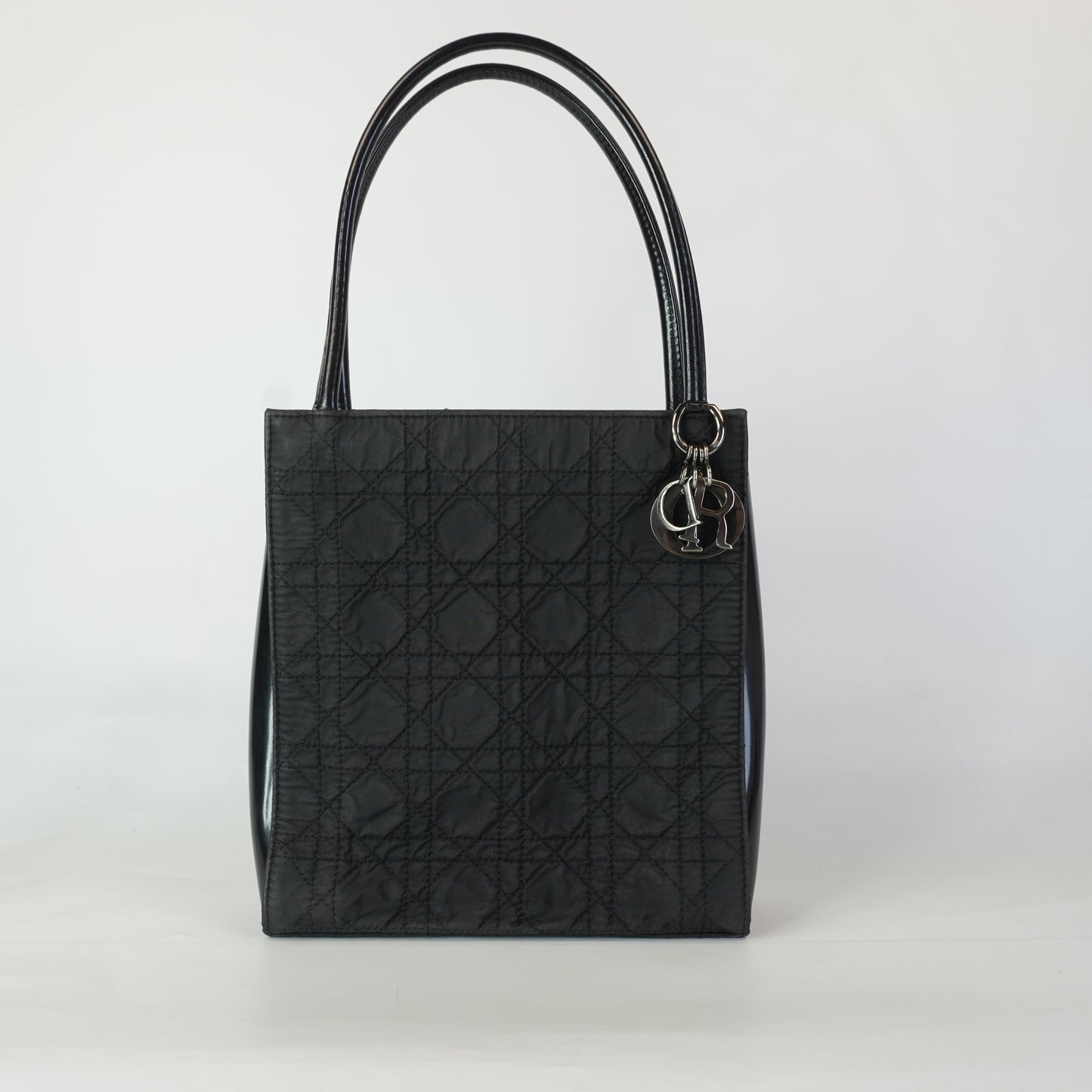 Dior	Cannage Quilted Tote Black