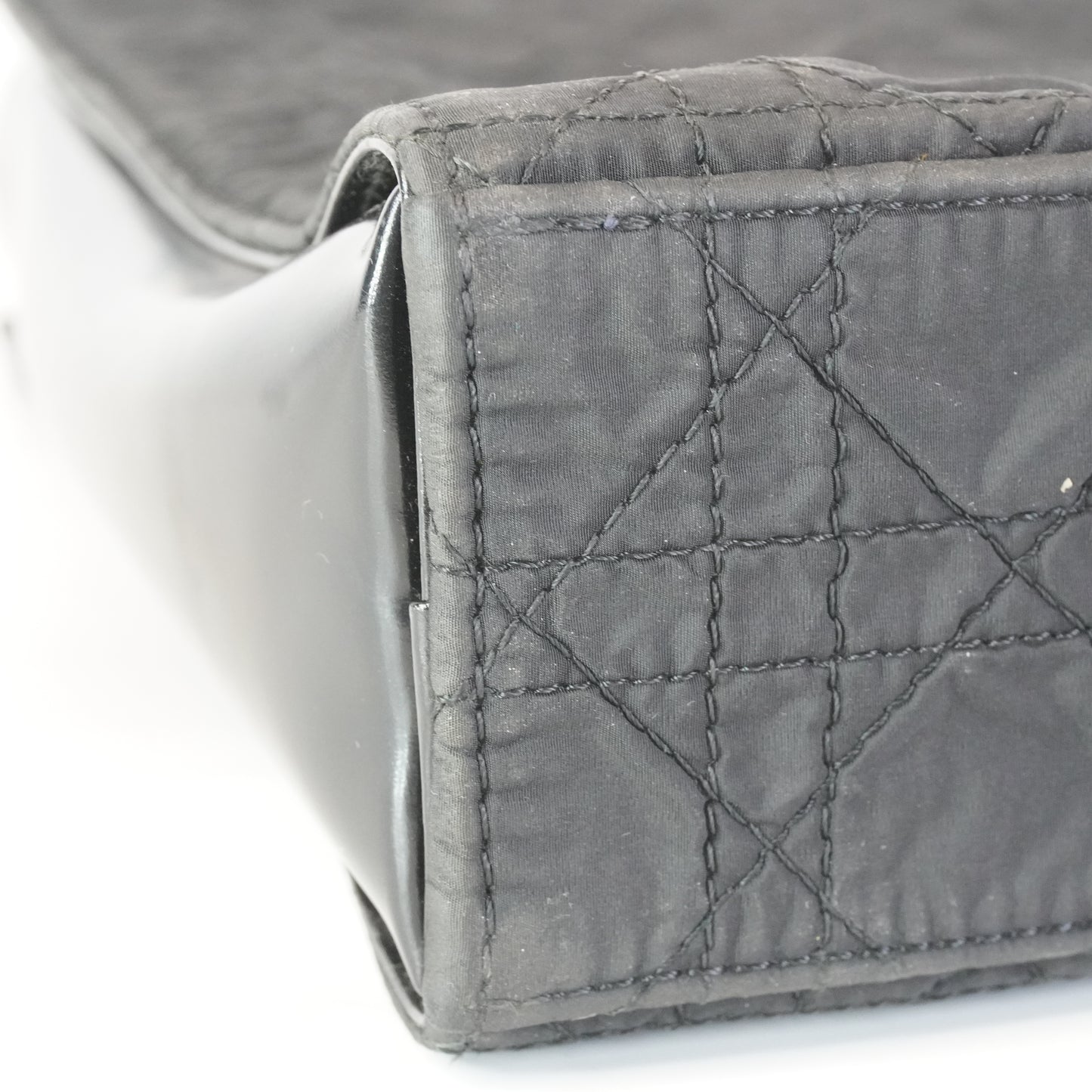 Dior	Cannage Quilted Tote Black