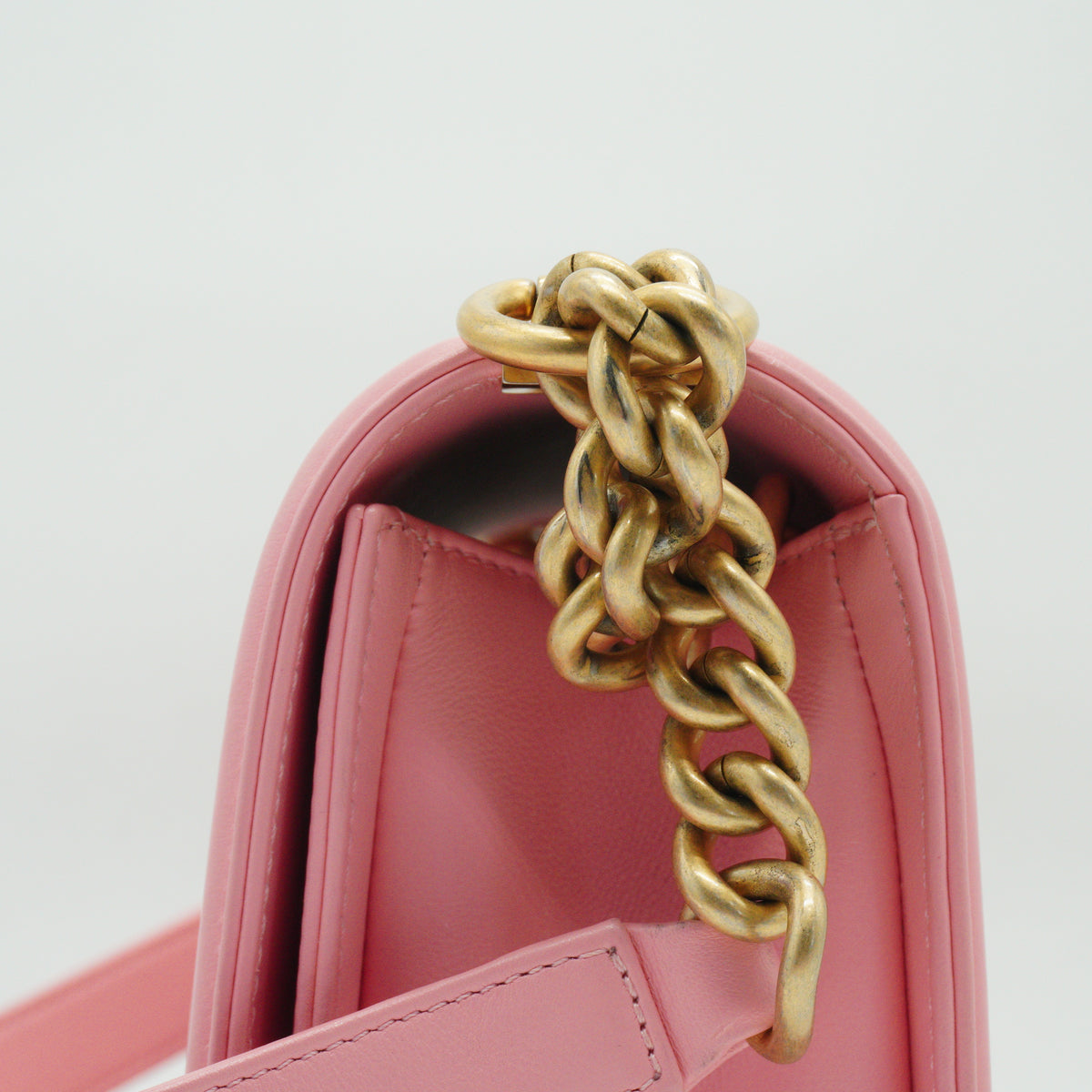 Chanel	Leboy Flap Bag By the Sea Pastel Pink GHW Small