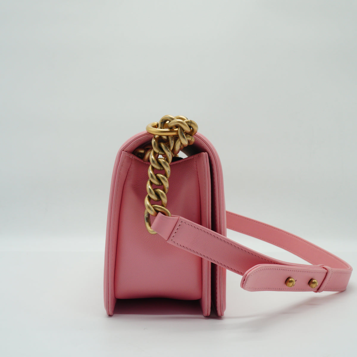 Chanel	Leboy Flap Bag By the Sea Pastel Pink GHW Small