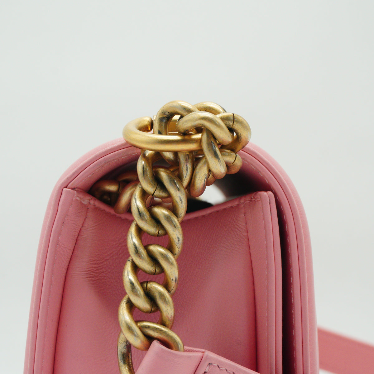 Chanel	Leboy Flap Bag By the Sea Pastel Pink GHW Small