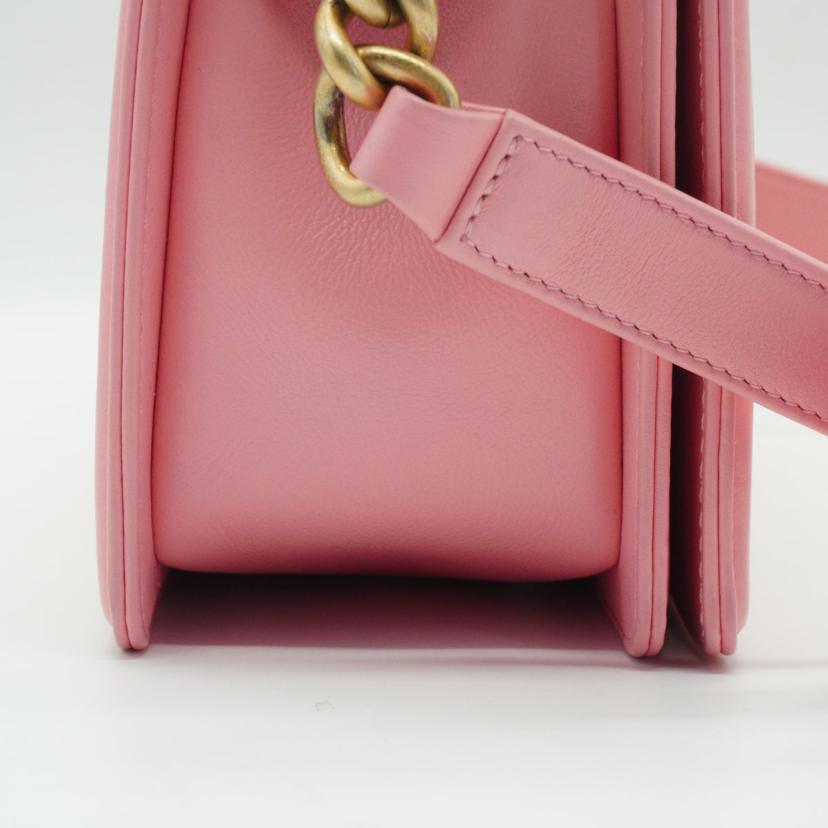 Chanel	Leboy Flap Bag By the Sea Pastel Pink GHW Small