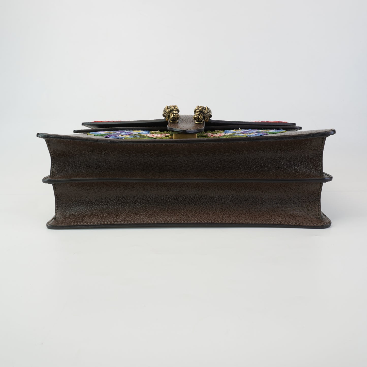 Gucci Dionysus Golden Brown Floral Embroidered Large