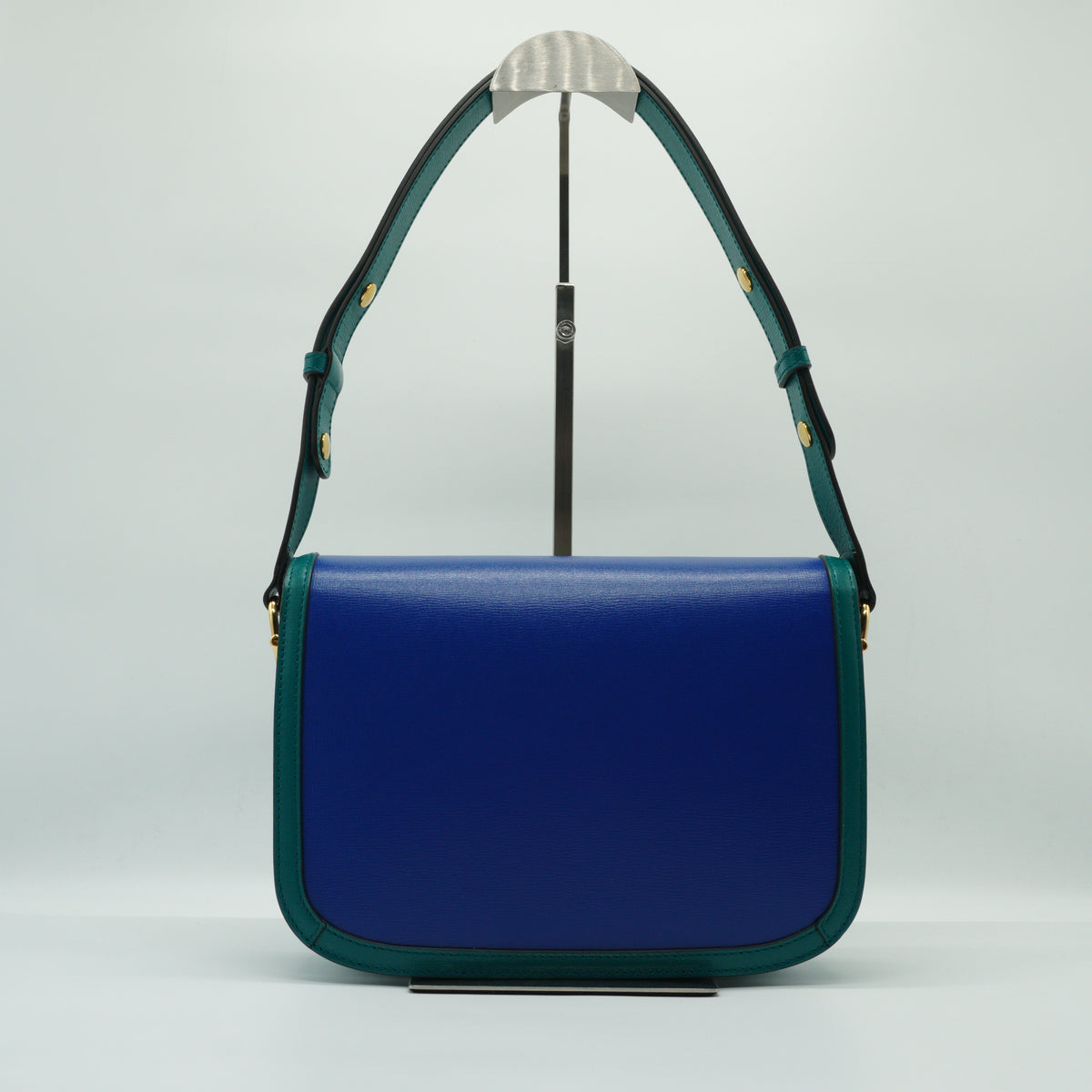 Gucci	Horsebit 1955 Shoulder Bag Imperial Blue Medium GHW