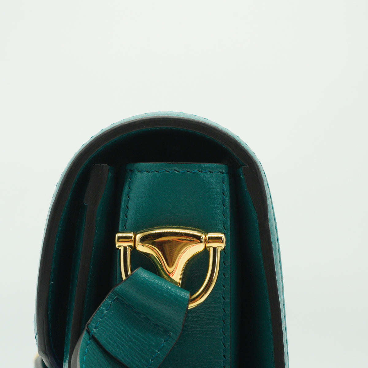 Gucci	Horsebit 1955 Shoulder Bag Imperial Blue Medium GHW