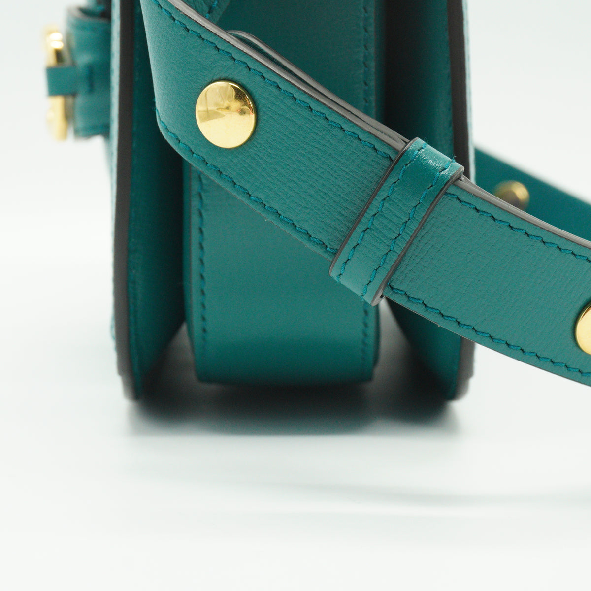 Gucci	Horsebit 1955 Shoulder Bag Imperial Blue Medium GHW