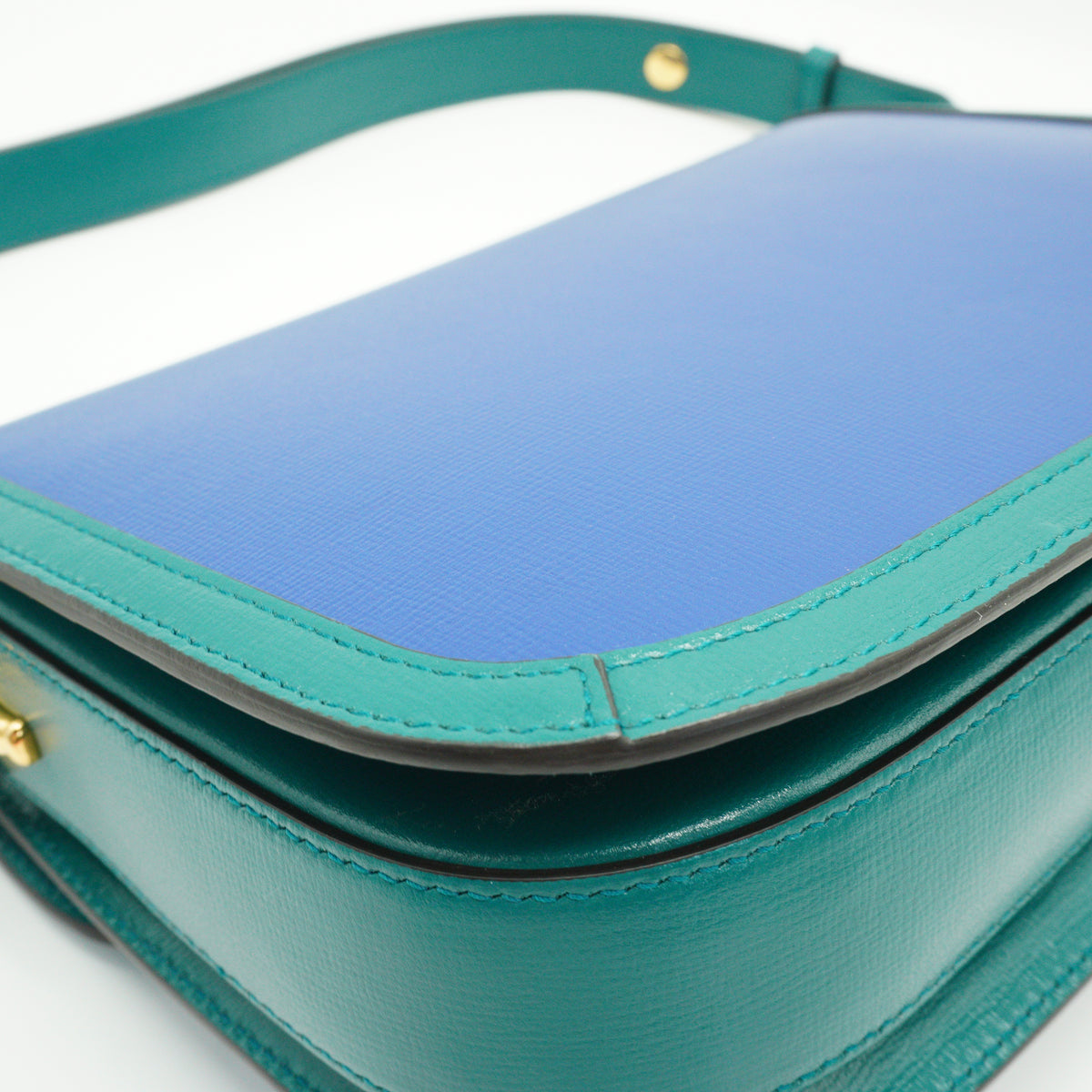 Gucci	Horsebit 1955 Shoulder Bag Imperial Blue Medium GHW