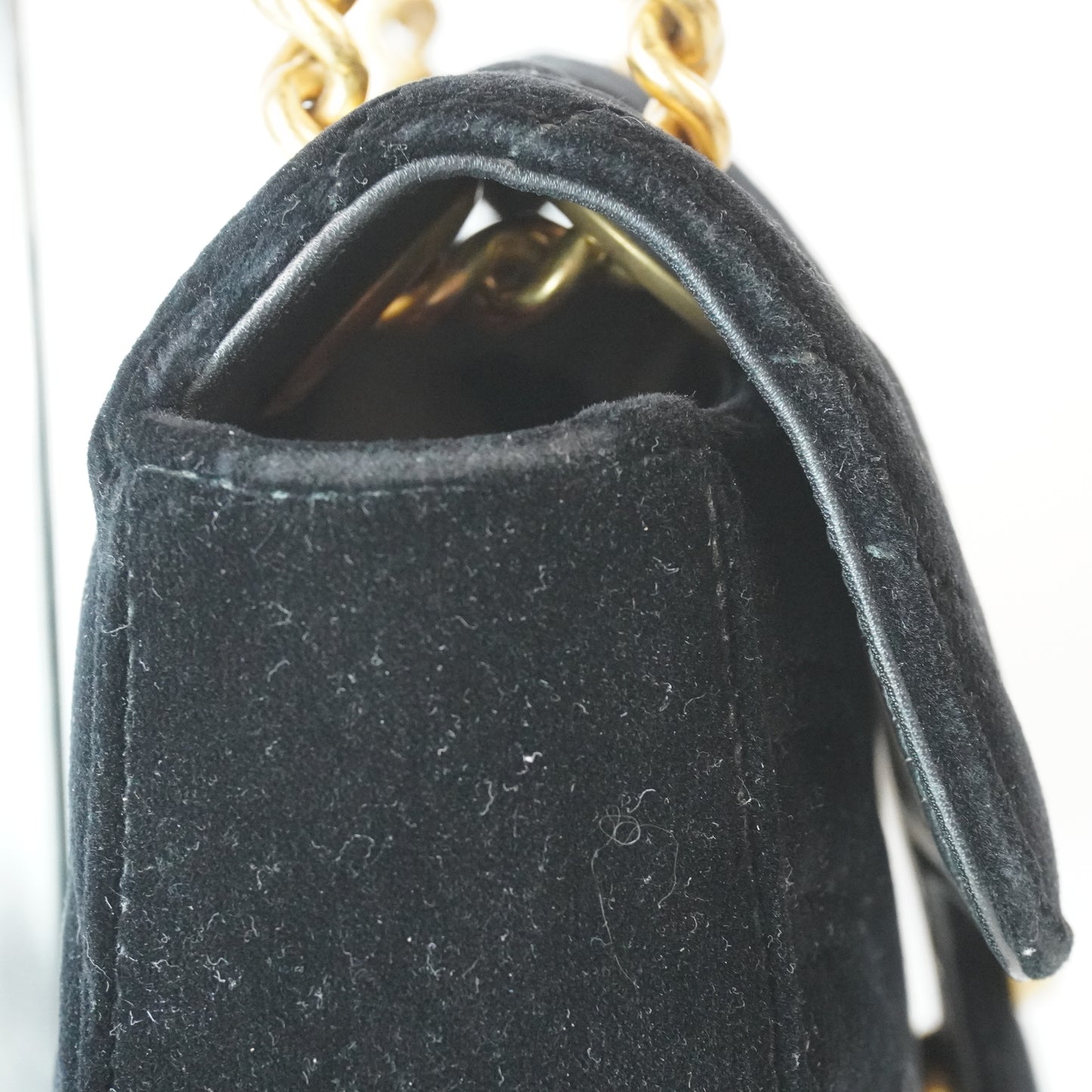 Gucci GG Marmont Metallese Velver Shoulder  Bag